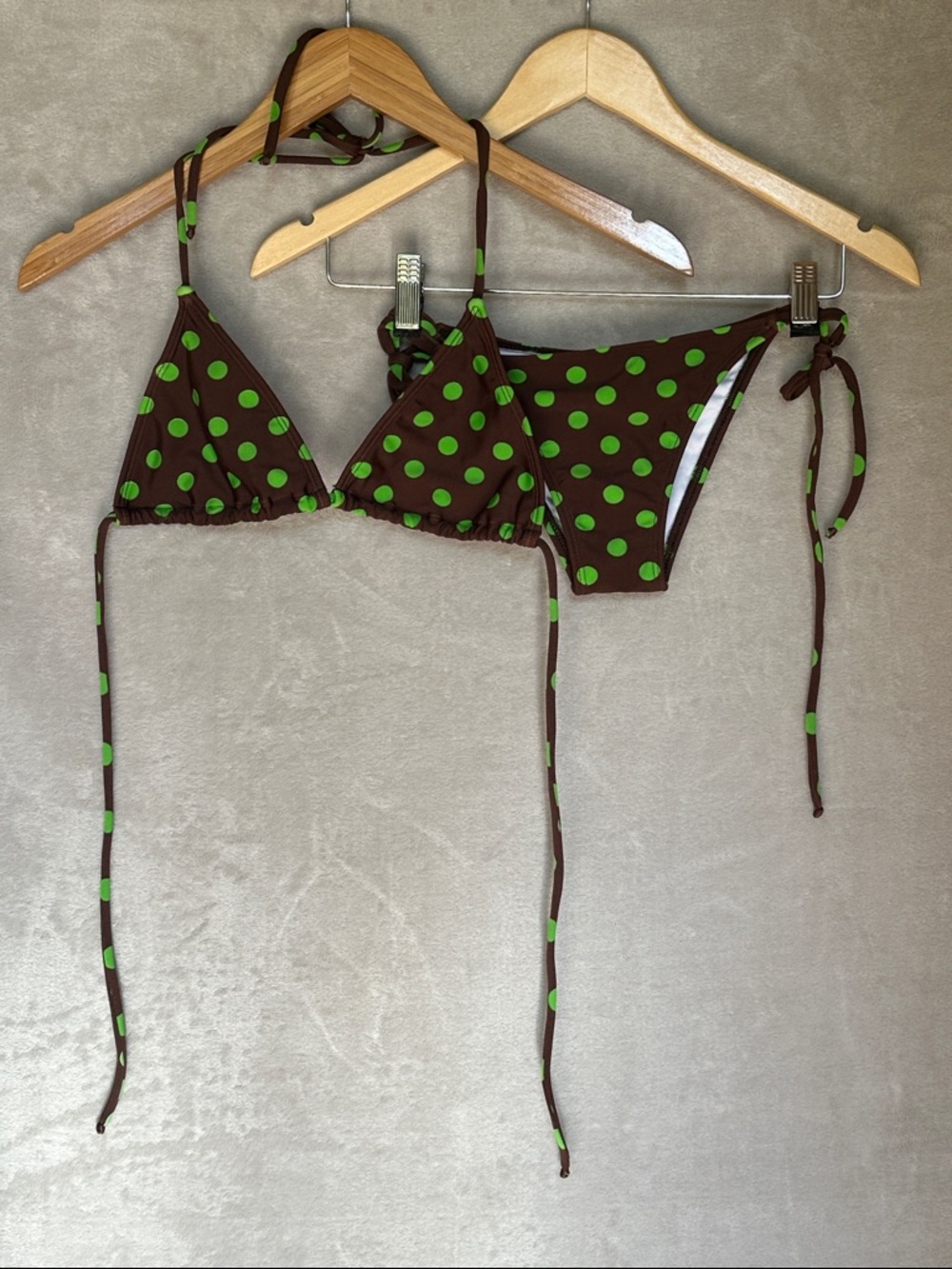 WW WOMEN'S SWIM TWO-PIECE POLKA DOT BIKINI